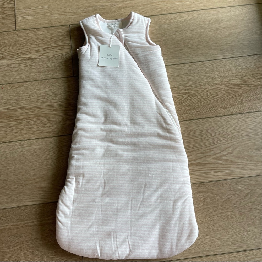 NWT Starting Out pink stripe sleep sack 0-6M